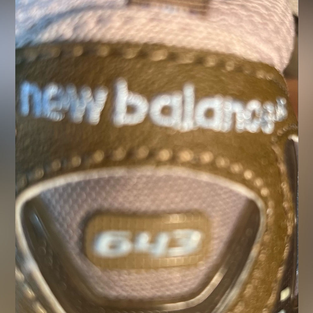 New Balance Brown and Cream Country Walking (Hiking) Shoes